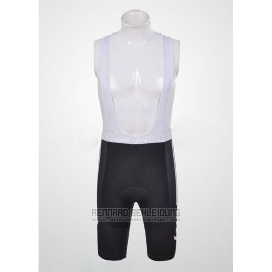 2012 Fahrradbekleidung Sky Shwarz und Grun Trikot Kurzarm und Tragerhose